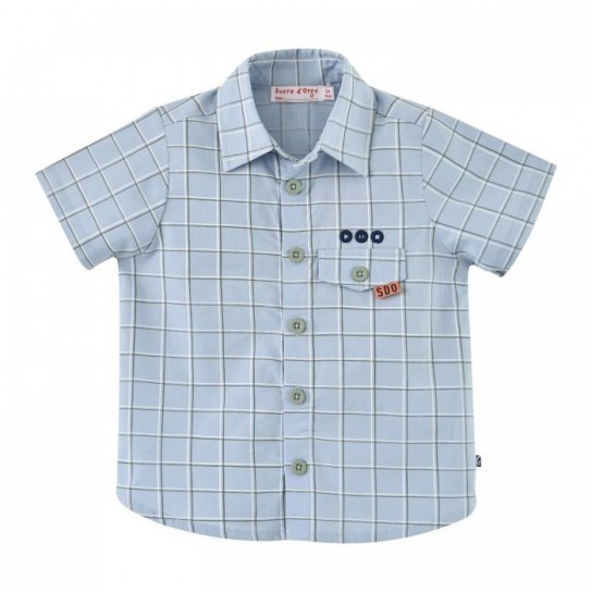 Chemise Ermanno ciel 8 ans Chemise Ermanno ciel 8 ans