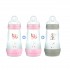 Lot de 3 biberons Nature Blush 260 ml