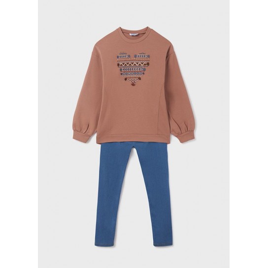 Ensemble legging brodé 10 ans