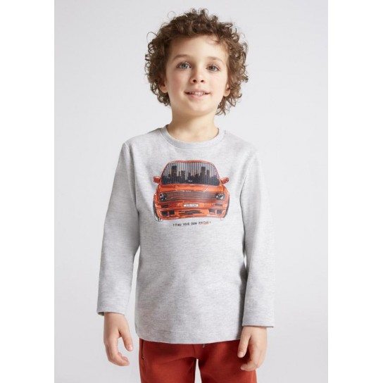 Tee shirt ML avec motifs interactifs 8 ans