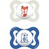 Lot de 2 sucettes supreme 2-6 mois