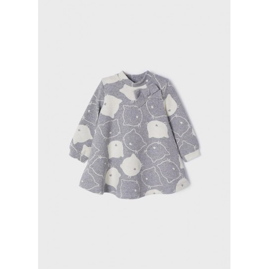 Robe en tricot Jacquard 24 mois