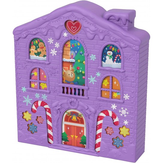Calendrier de l'avent Chalet d'hiver Polly Pocket