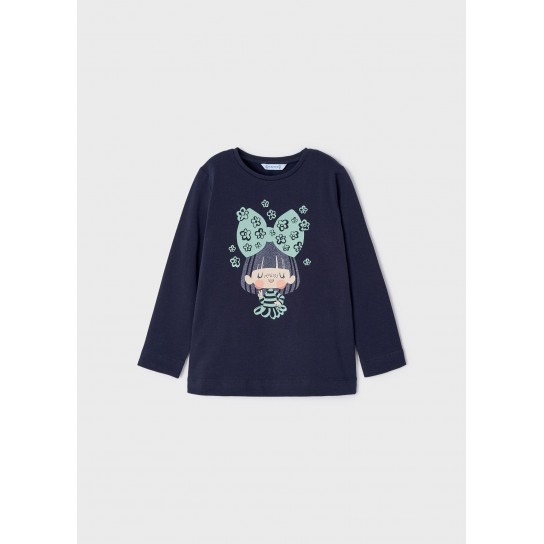 Tee shirt ML avec graphiques 5 ans