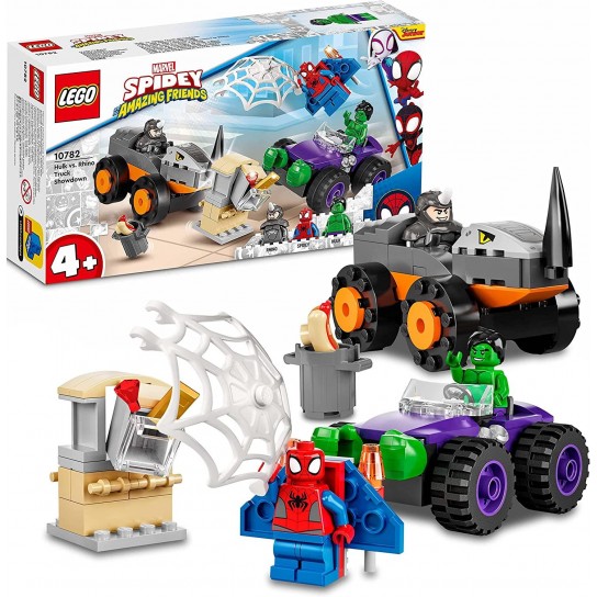 Lego Le combat des camions Hulk contre le rhino