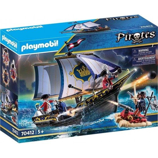 Playmobil Chaloupe des soldats