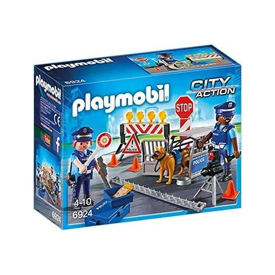 Playmobil City Barrage de police