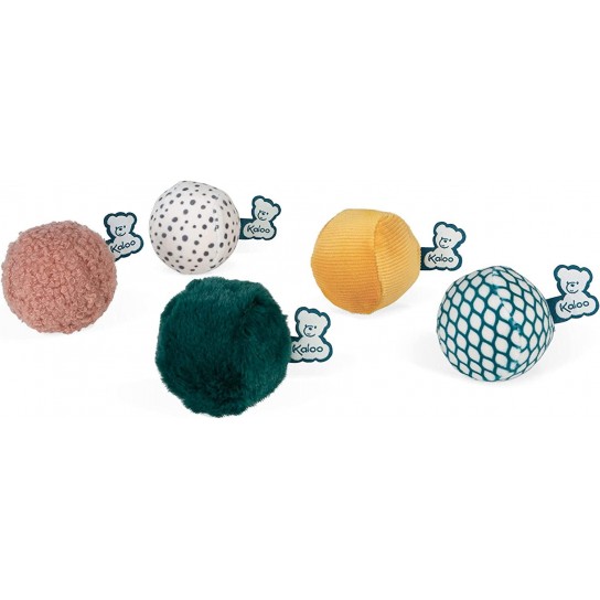 Mon set de 5 balles sensorielles Stimuli