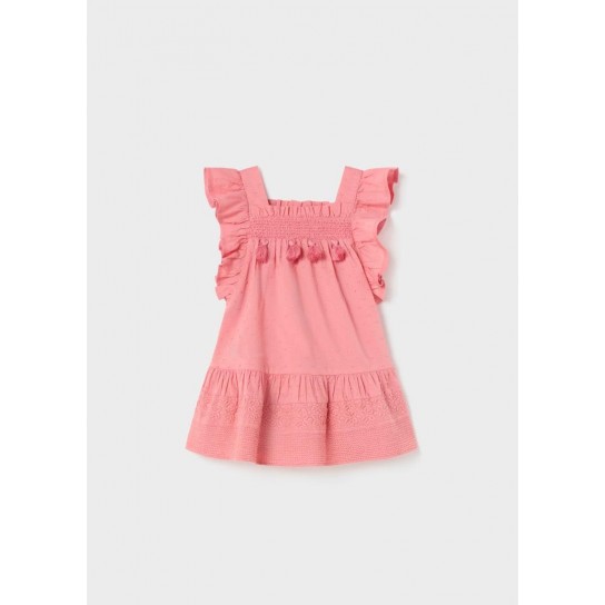 Robe plumetis en coton 9 mois