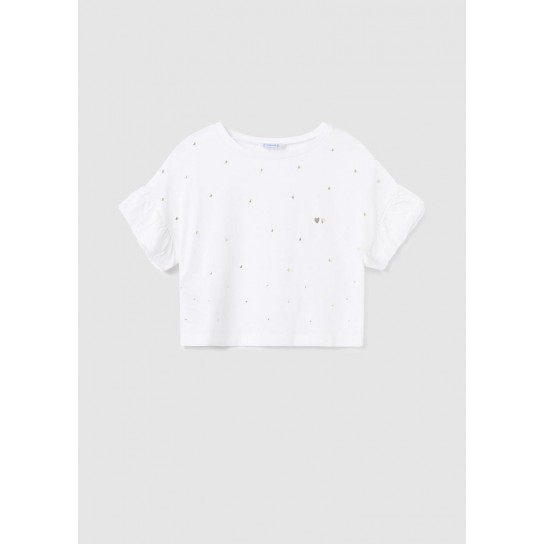 Tee shirt MC motifs metallique 10 ans