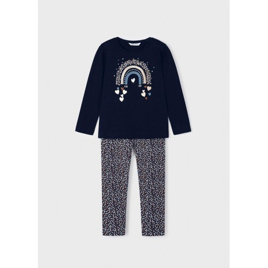 Ensemble legging marine 6 ans