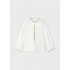 Chemisier tricot brodé crème ivoire 8 ans