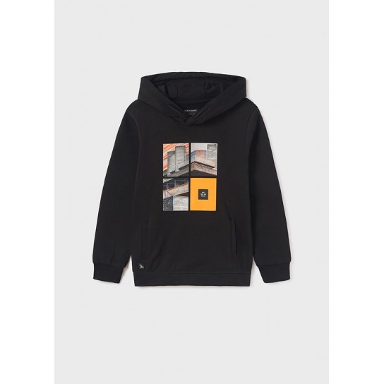 Pull flame noir 12 ans