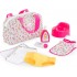 Coffret sac à langer fleuri