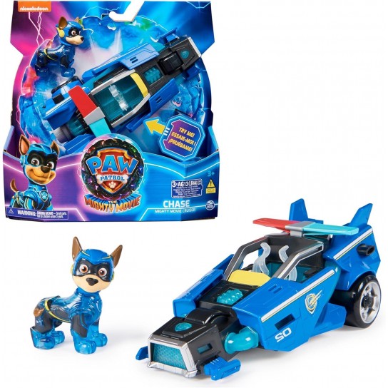 Véhicule et figurine Chase La super Patrouille le film