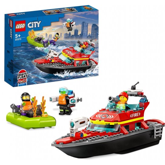 Bateau de sauvetage pompiers city