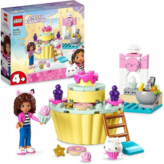 Gabby et le chat cuisine avec cupcake et accessoires