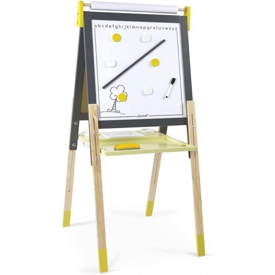 Tableau réglable gris jaune