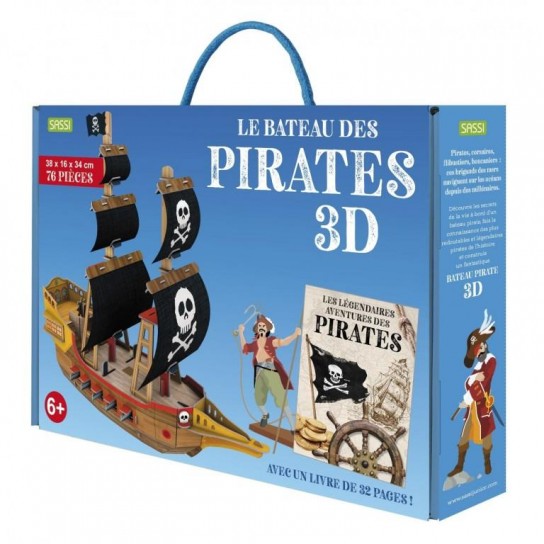 Le bateau des pirates 3D