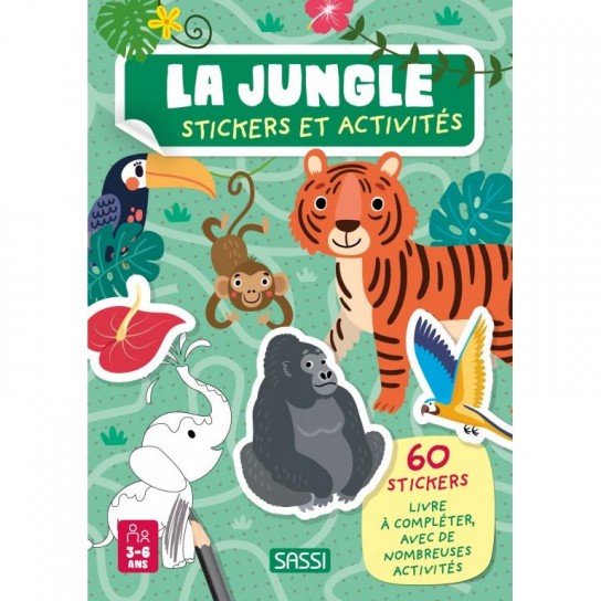 La jungle stickers et activités