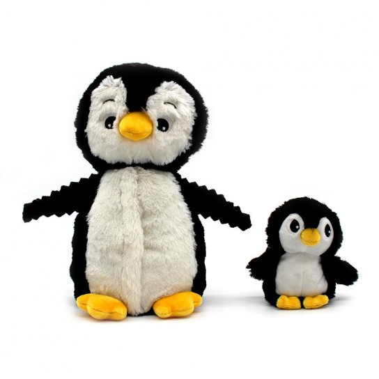 Ptipotos pingouin maman bebe noir