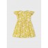 Robe imprimée miel 4 ans