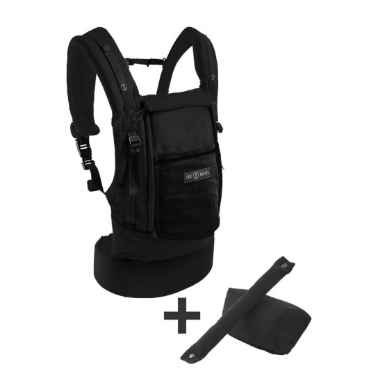 Porte-bébé Physiocarrier + pack accessoires Noir