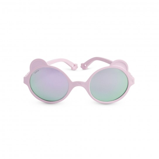 Lunettes sun 1-2 ans Ourson rose pâle