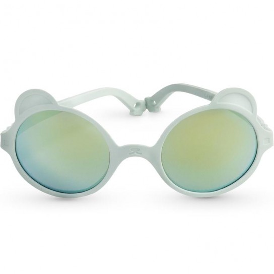 Lunettes sun 2-4 ans Ourson vert amande