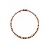 Collier d'ambre Cognac