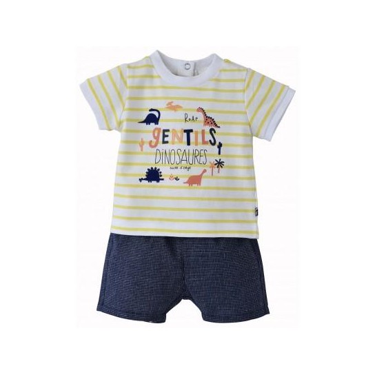 Ensemble Andrew Marine 6 mois