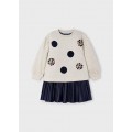 Robe bicolore marine 5 ans