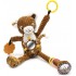 Peluche nomade d'activités Spéculos le tigre