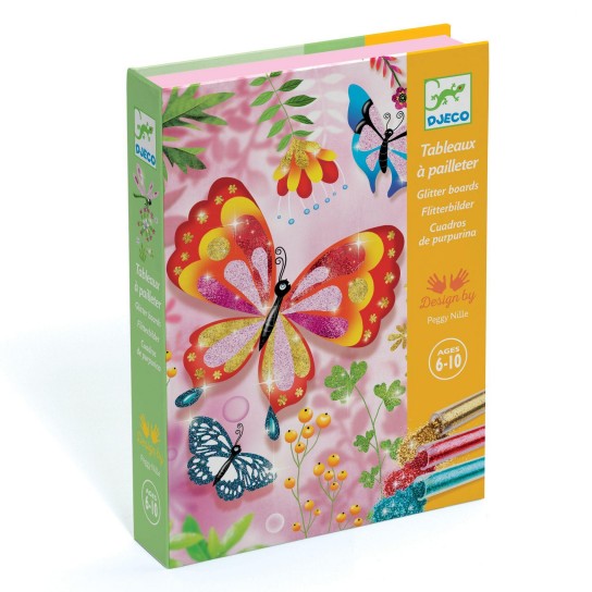 Tableau à pailleter Papillons