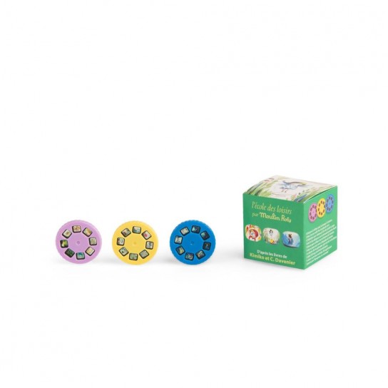 Boîte de 3 disques pour lampe Minusculette