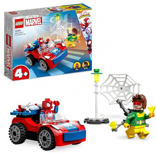 La voiture de Spider-Man et Docteur Octopus