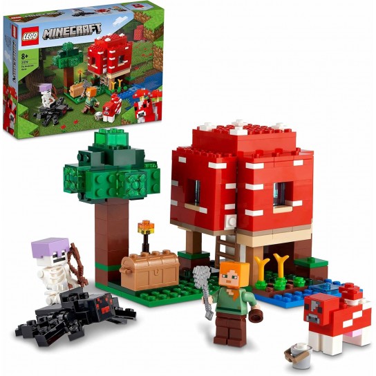 Lego Minecraft La maison champignon