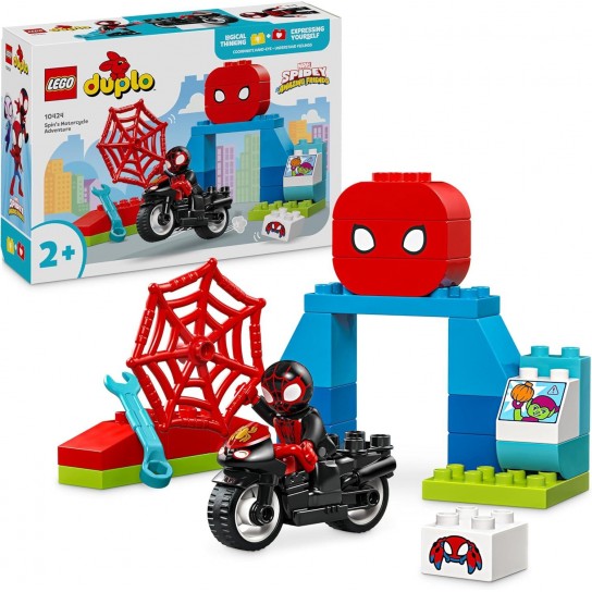 Lego Duplo Marvel L'aventure en moto de Spin