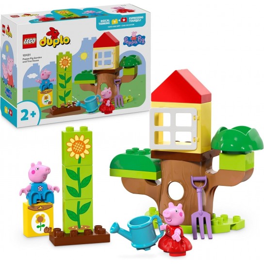 Lego Duplo Le jardin et la cabane dans l'arbre de Peppa Pig