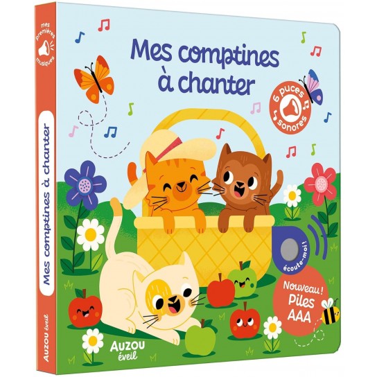 Livre sonore Mes comptines à chanter