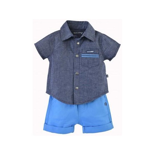 Ens chemise + short 24 mois