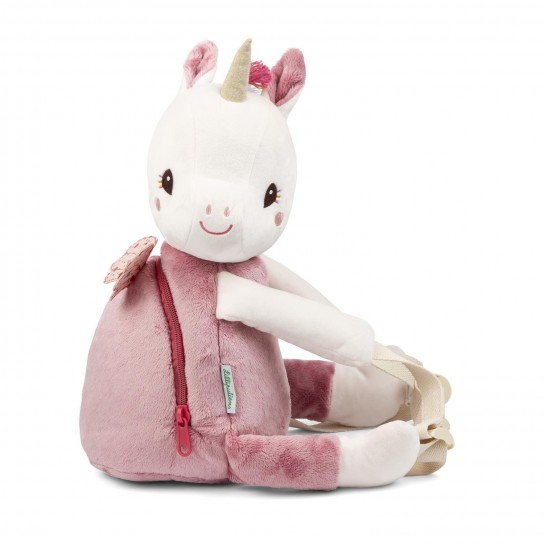 Sac à dos doux Lena rose