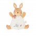 Doudou marionnette lapin marron