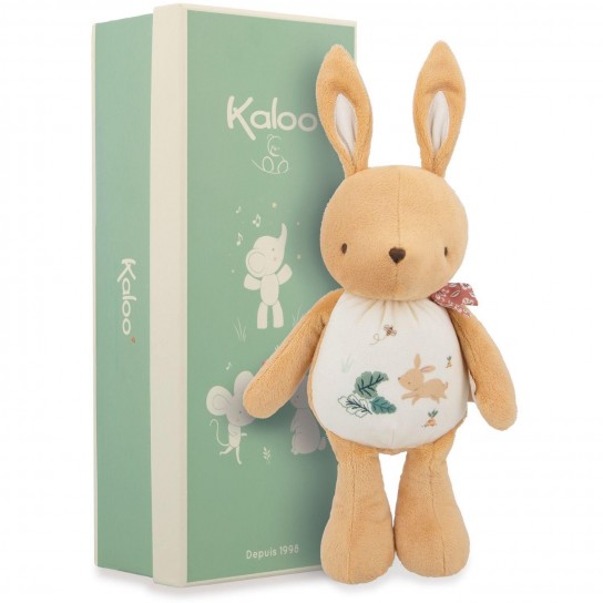 Peluche sonore lapin