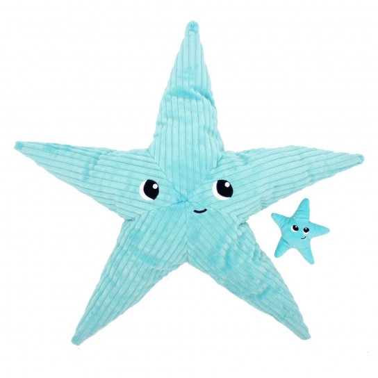Peluche les Ptipotos Etoile de mer et son bébé aqua