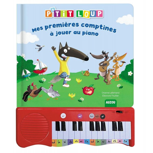 livreptitloupmespremierescomptinesajoueraupianoauzoucover