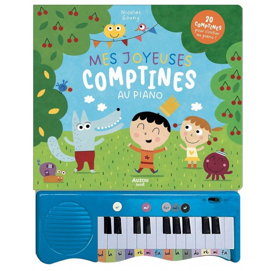 Mon livre piano Mes joyeuses comptines au piano Mon livre piano Mes joyeuses comptines au piano