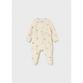 Pyjama en velours unisexe ceramique sauge 6-9 mois