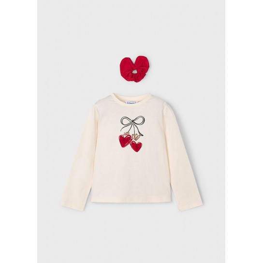Tee shirt ML avec élastique 4 ans