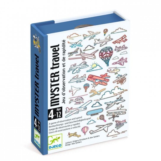 Jeu de cartes Myster Travel
